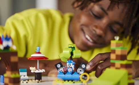 LEGO Sonic The Hedgehog 76990 Sonic's Challenge Speed Sphere