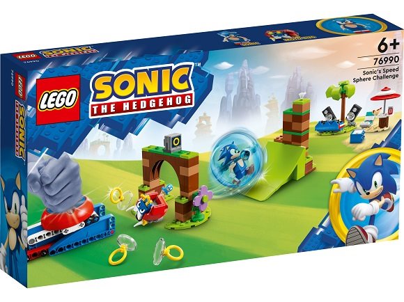 LEGO Sonic The Hedgehog 76990 Sonic's Challenge Speed Sphere