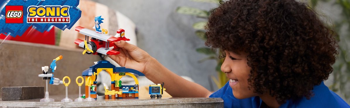 LEGO Sonic The Hedgehog 76991 Tails' Workshop and Tornado Plane LEGO Sonic The Hedgehog 76991 Tails' Workshop and Tornado Plane
