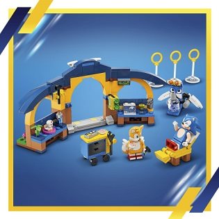 LEGO Sonic The Hedgehog 76991 Tails' Workshop and Tornado Plane LEGO Sonic The Hedgehog 76991 Tails' Workshop and Tornado Plane