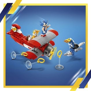 LEGO Sonic The Hedgehog 76991 Tails' Workshop and Tornado Plane LEGO Sonic The Hedgehog 76991 Tails' Workshop and Tornado Plane