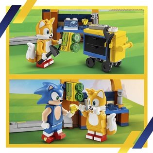 LEGO Sonic The Hedgehog 76991 Tails' Workshop and Tornado Plane LEGO Sonic The Hedgehog 76991 Tails' Workshop and Tornado Plane