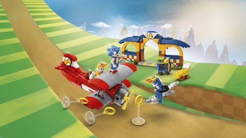 LEGO Sonic The Hedgehog 76991 Tails' Workshop and Tornado Plane LEGO Sonic The Hedgehog 76991 Tails' Workshop and Tornado Plane
