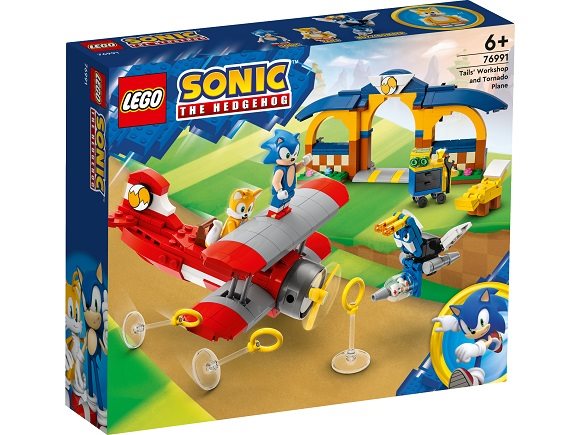 LEGO Sonic The Hedgehog 76991 Tails' Workshop and Tornado Plane LEGO Sonic The Hedgehog 76991 Tails' Workshop and Tornado Plane
