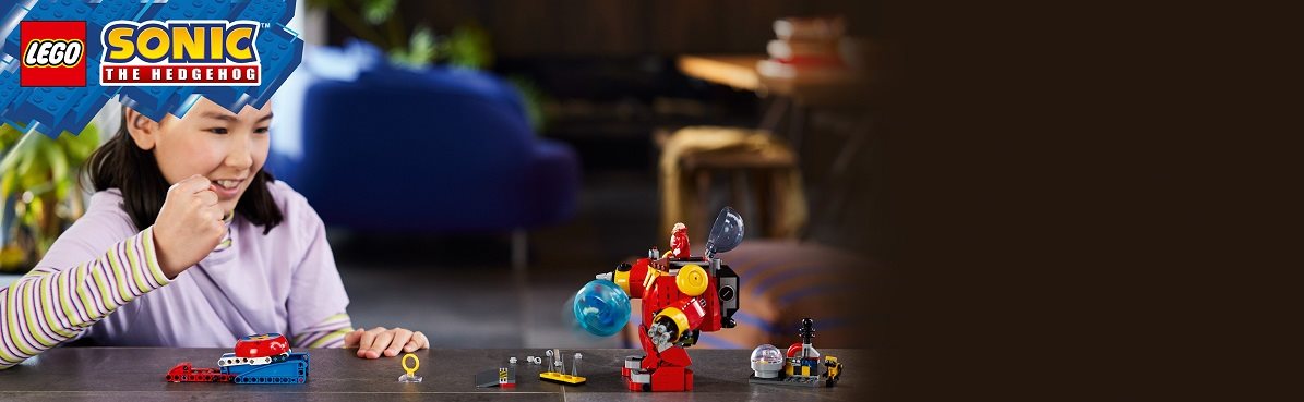 LEGO Sonic The Hedgehog 76993 Sonic vs. Dr. Eggman's Death Egg Robot