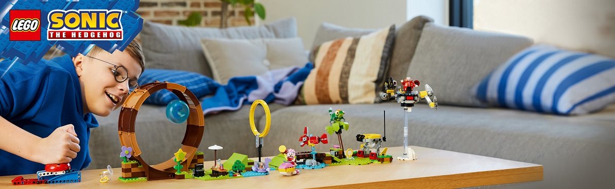 LEGO Sonic The Hedgehog 76994 Sonic's Loop Challenge in the Green Hill Zone