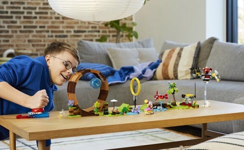 LEGO Sonic The Hedgehog 76994 Sonic's Loop Challenge in the Green Hill Zone