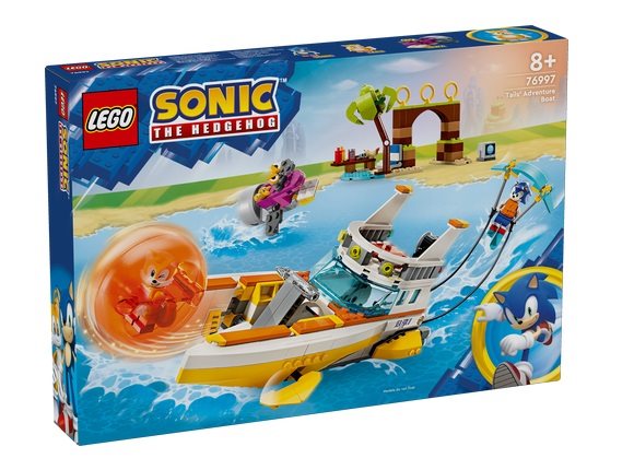 LEGO® Sonic The Hedgehog™ 76997 Tails a jeho dobrodružný čln