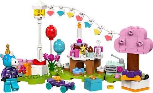 Stavebnica LEGO Animal Crossing 77046 Julianova oslava narodenín