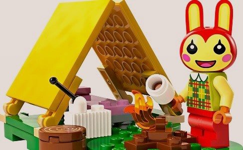 Stavebnica LEGO Animal Crossing 77047 Bunnie a aktivity v prírode