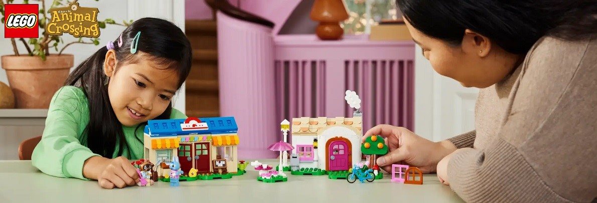Stavebnica LEGO Animal Crossing 77050 Nook's Cranny a dom Rosie