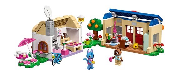 Stavebnica LEGO Animal Crossing 77050 Nook's Cranny a dom Rosie