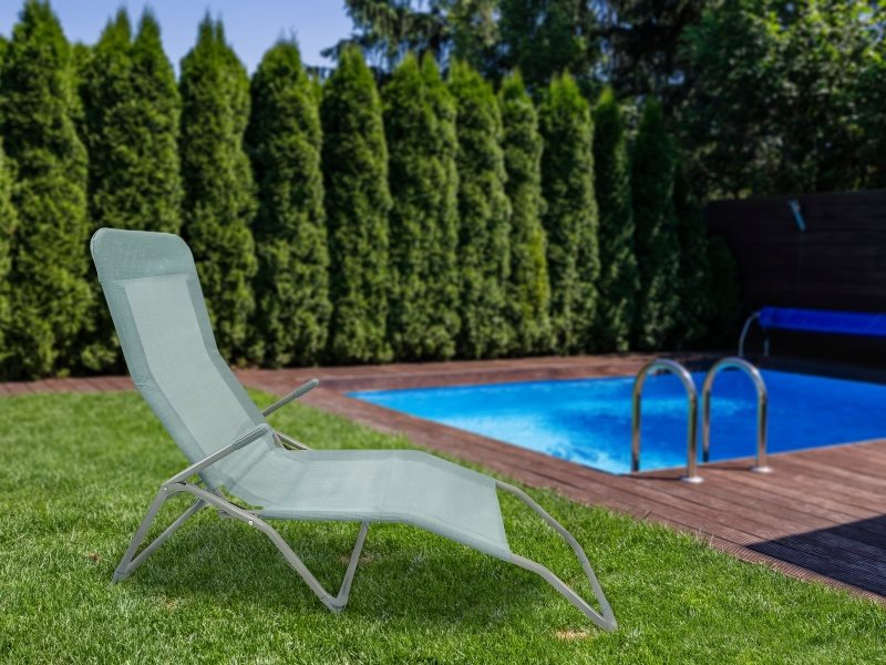 La Proromance Folding Lounger 4004 Blue