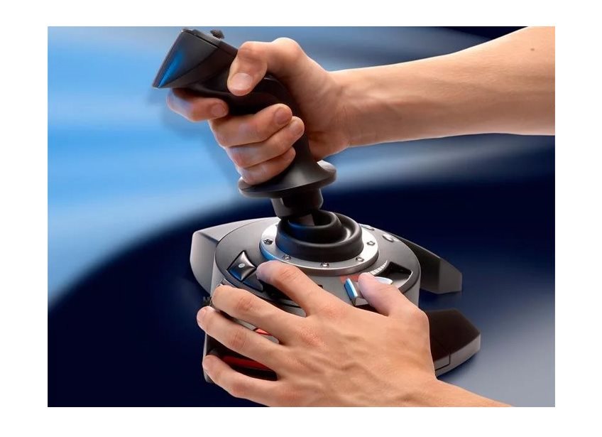 Ergonomický joystick s nastavitelným odporem