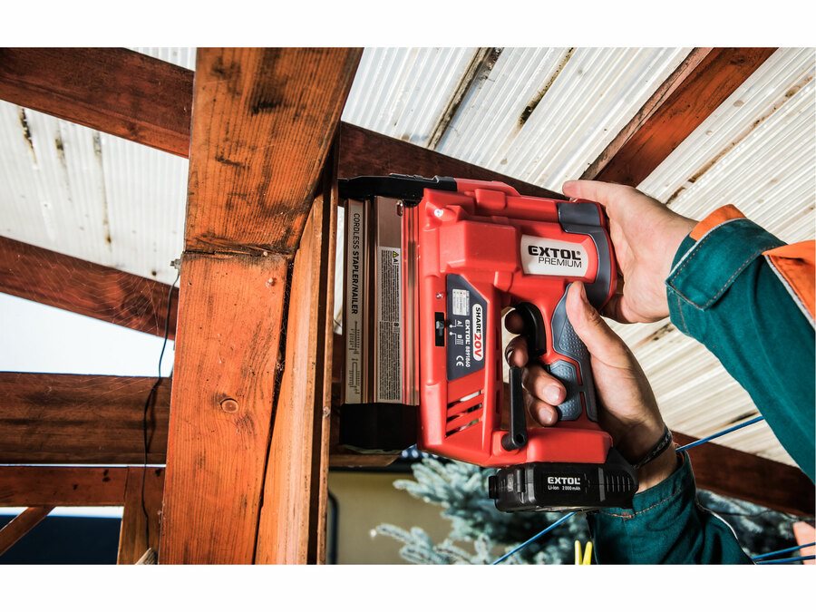 EXTOL PREMIUM 8891860 Cordless Nailer/Stapler