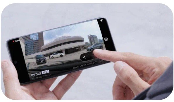 Car Camera 70mai Dash Cam Omni 64G BLACK+GREY