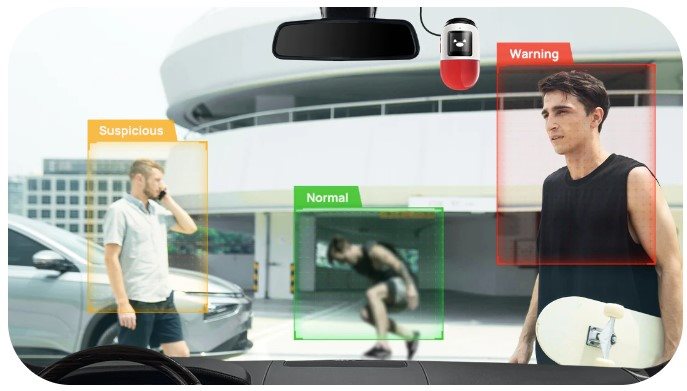 70mai Dash Cam Omni 128G RED+WHITE 70mai Dash Cam Omni 128G RED+WHITE