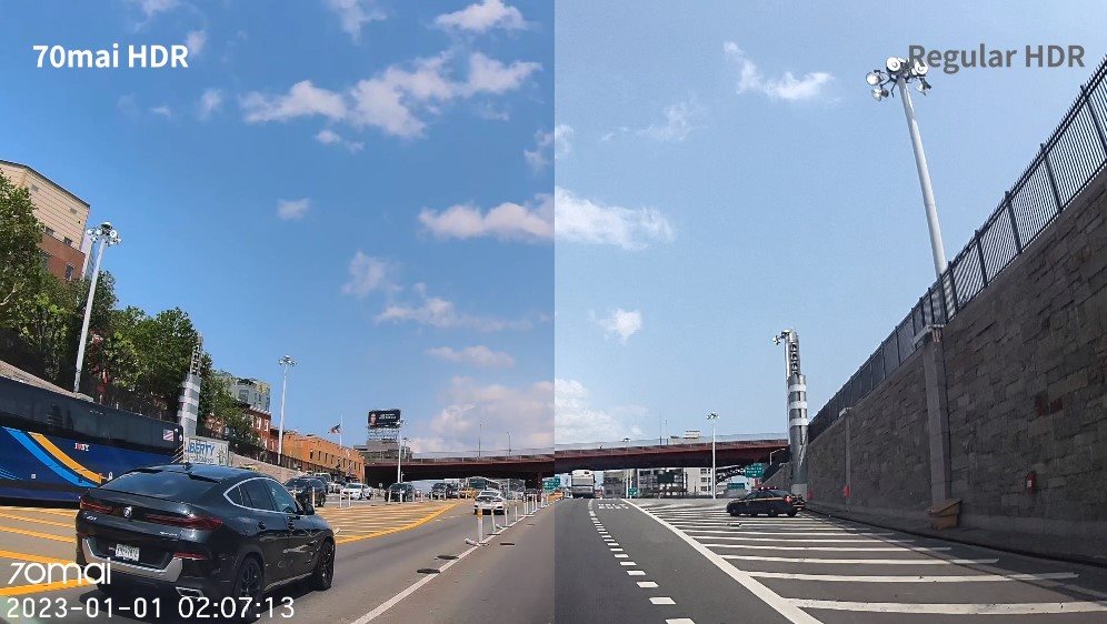 Kamera do auta 70mai 4K A810 HDR Dash Cam Set
