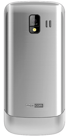 Zadní strana telefonu MAXCOM MM320