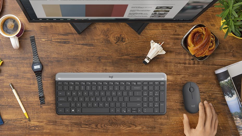 Logitech Slim Wireless Combo MK470