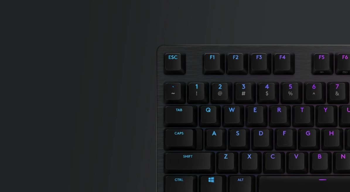 Logitech G512 Carbon Lightsync, GX Brown- CZ/SK
