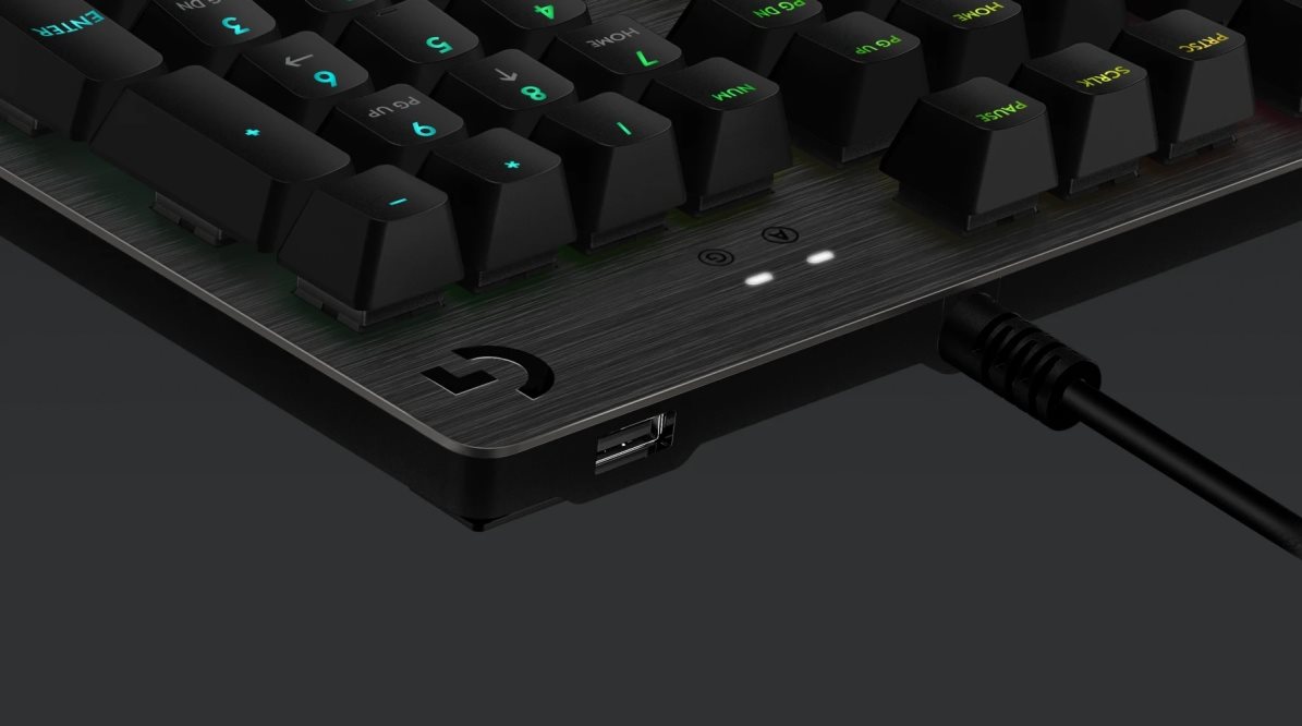 Logitech G512 Carbon Lightsync, GX Brown- CZ/SK
