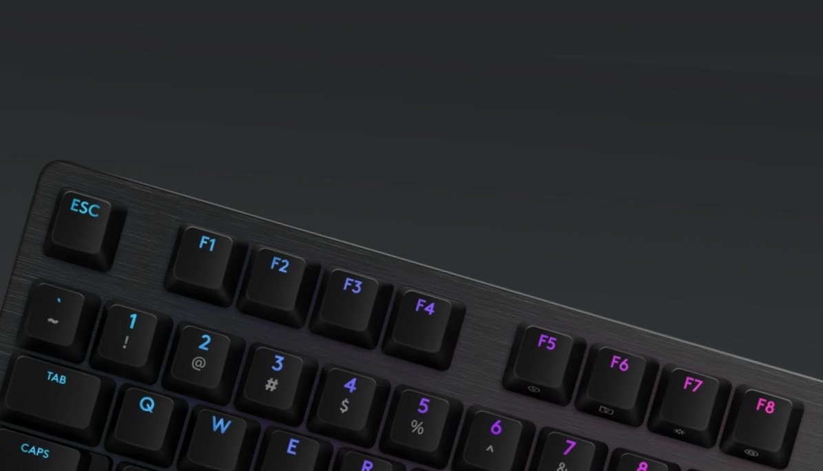 Logitech G512 Carbon Lightsync, GX Brown- CZ/SK
