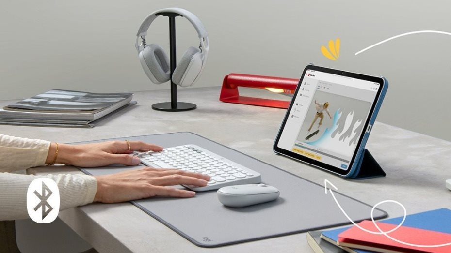 Logitech Pebble Keyboard 2 K380s, Off-white
