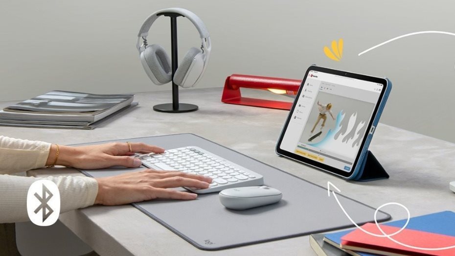 Logitech Pebble 2 Combo MK380s, Rose