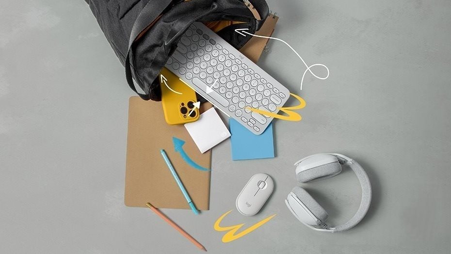 Logitech Pebble 2 Combo MK380s, Rose