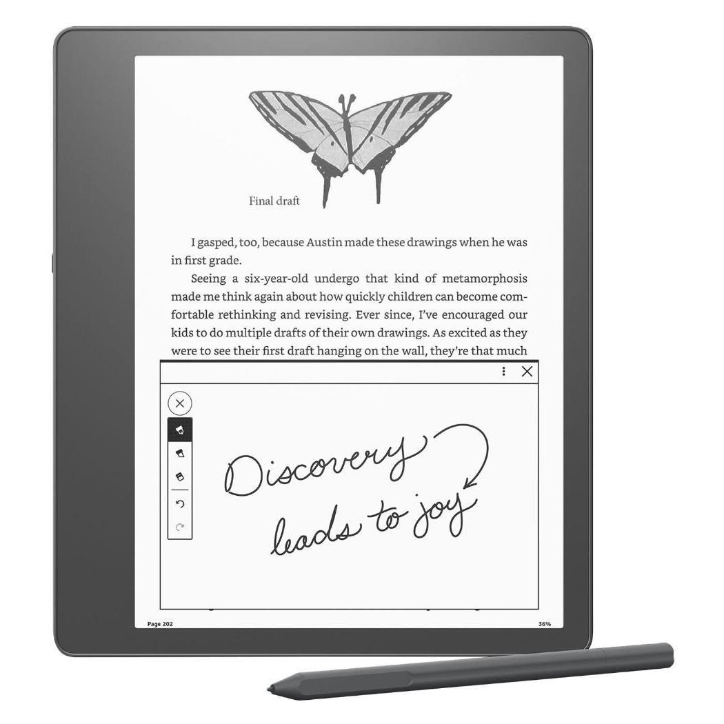 Elektronická čtečka knih Amazon Kindle Scribe 2022 s 10,2" displeje a stylusem