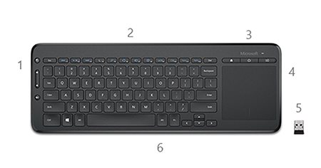 Microsoft All-in-One Media Keyboard Microsoft All-in-One Media Keyboard