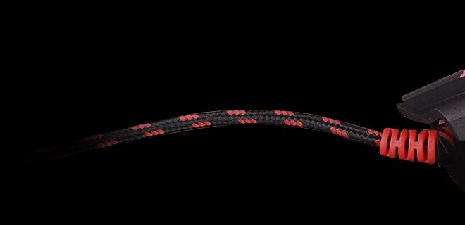 A4tech Bloody Q81 Neon XGlide Opletený kabel