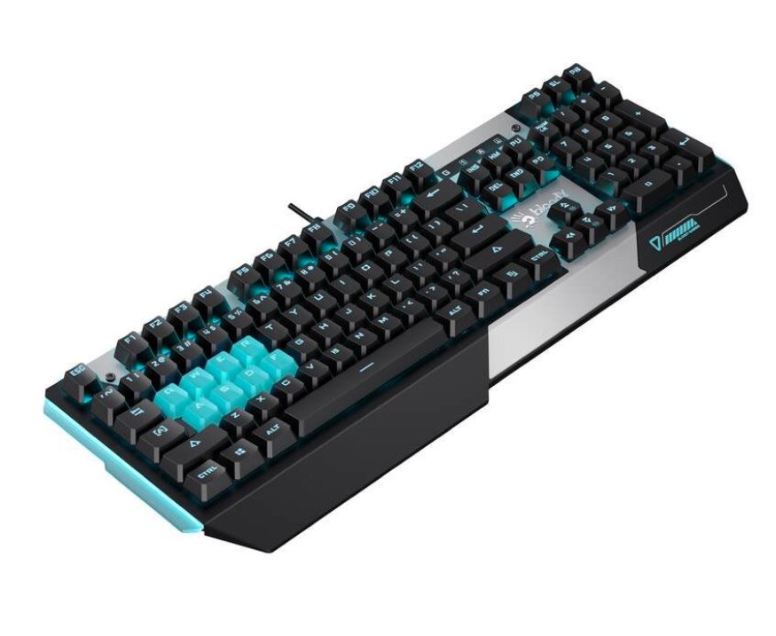Mechanická herná klávesnica A4tech Bloody LIGHT STRIKE B865 s modrým podsvietením