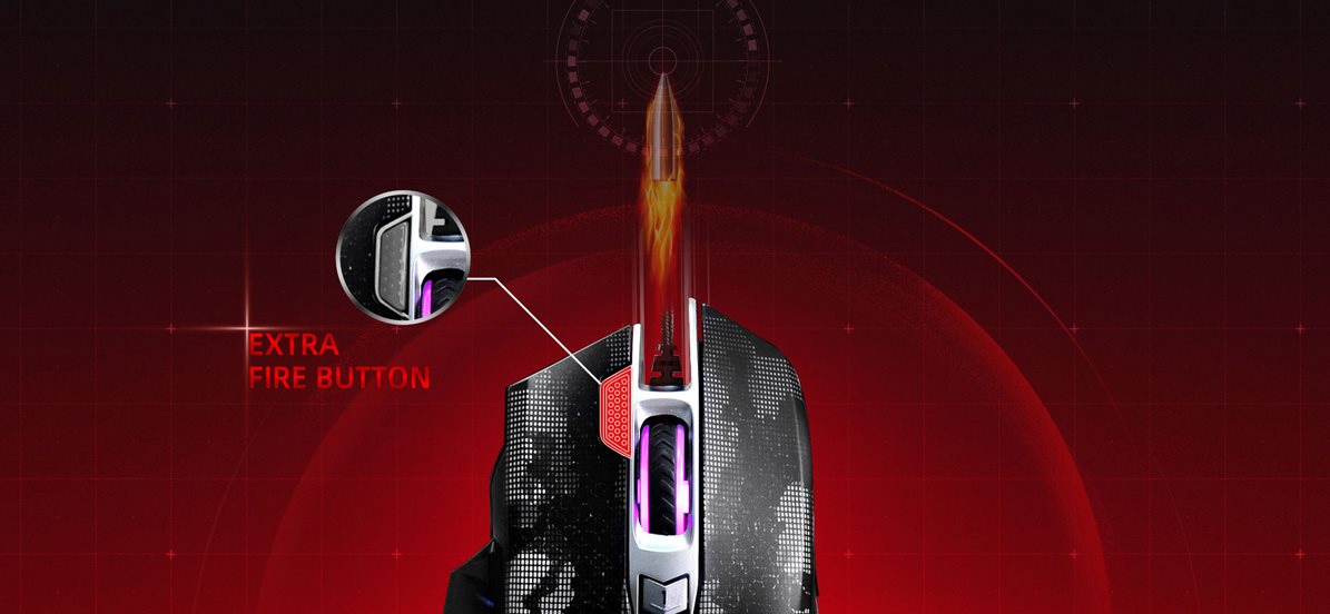 Rýchla a presná herná myš Herná myš A4tech Bloody J95
