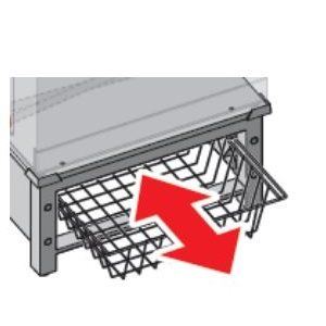 Meliconi 656143 Base space Basket