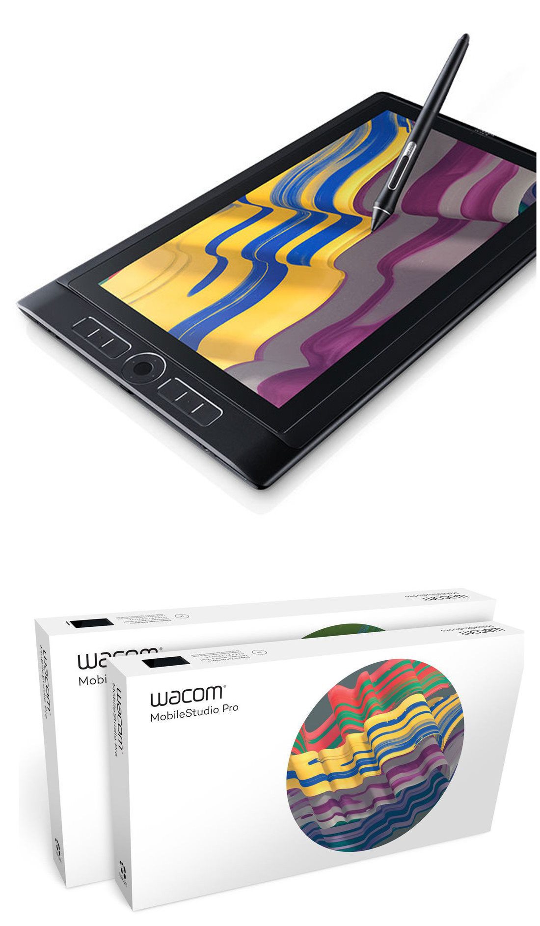 Grafický tablet s propracovanými detaily Wacom MobileStudio Pro