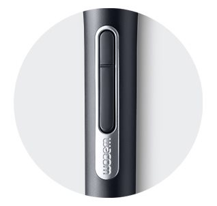 Boční tlačítka usnadňují práci Wacom MobileStudio Pro - Pro Pen 2 pero