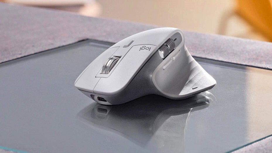 Logitech MX Master 3S Universal Blassgrau