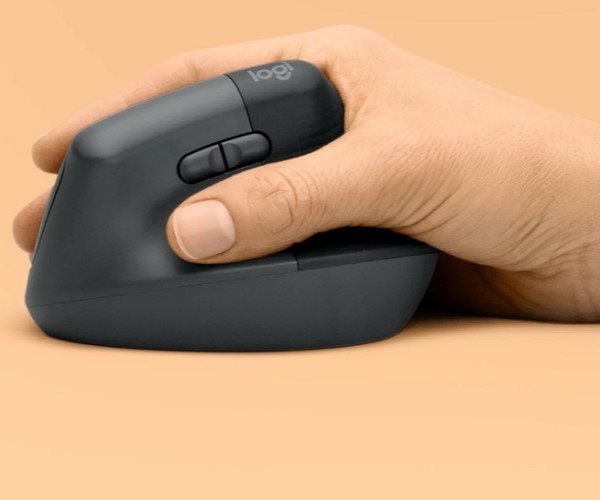 Logitech Lift Vertical Ergonomic Mouse Graphite