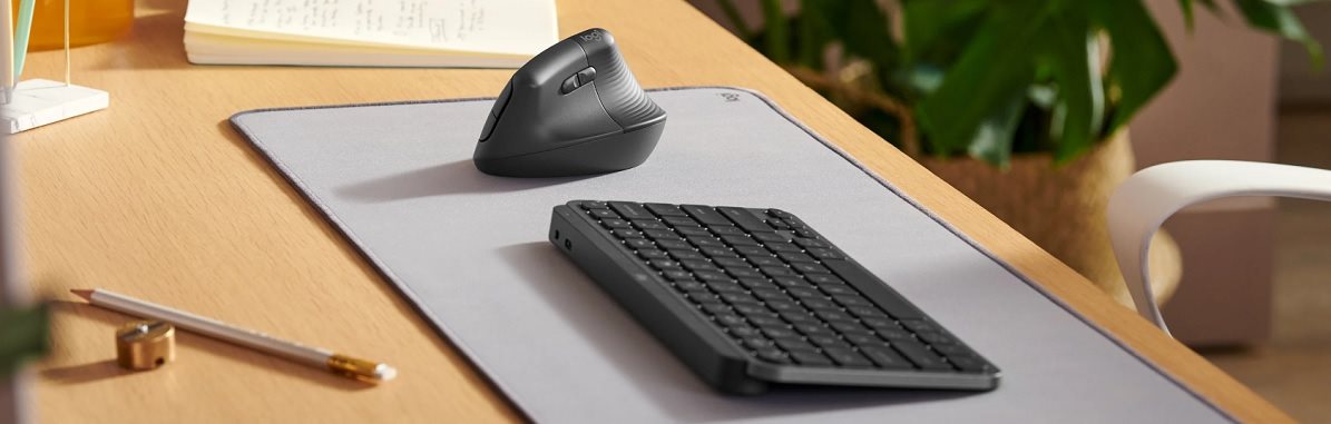 Logitech Lift Vertical Ergonomic Mouse Graphite