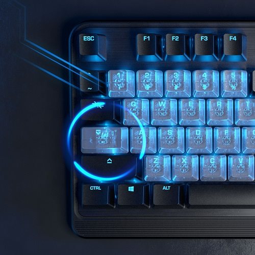 ROCCAT Pyro RED Switch Gaming Keyboard - US