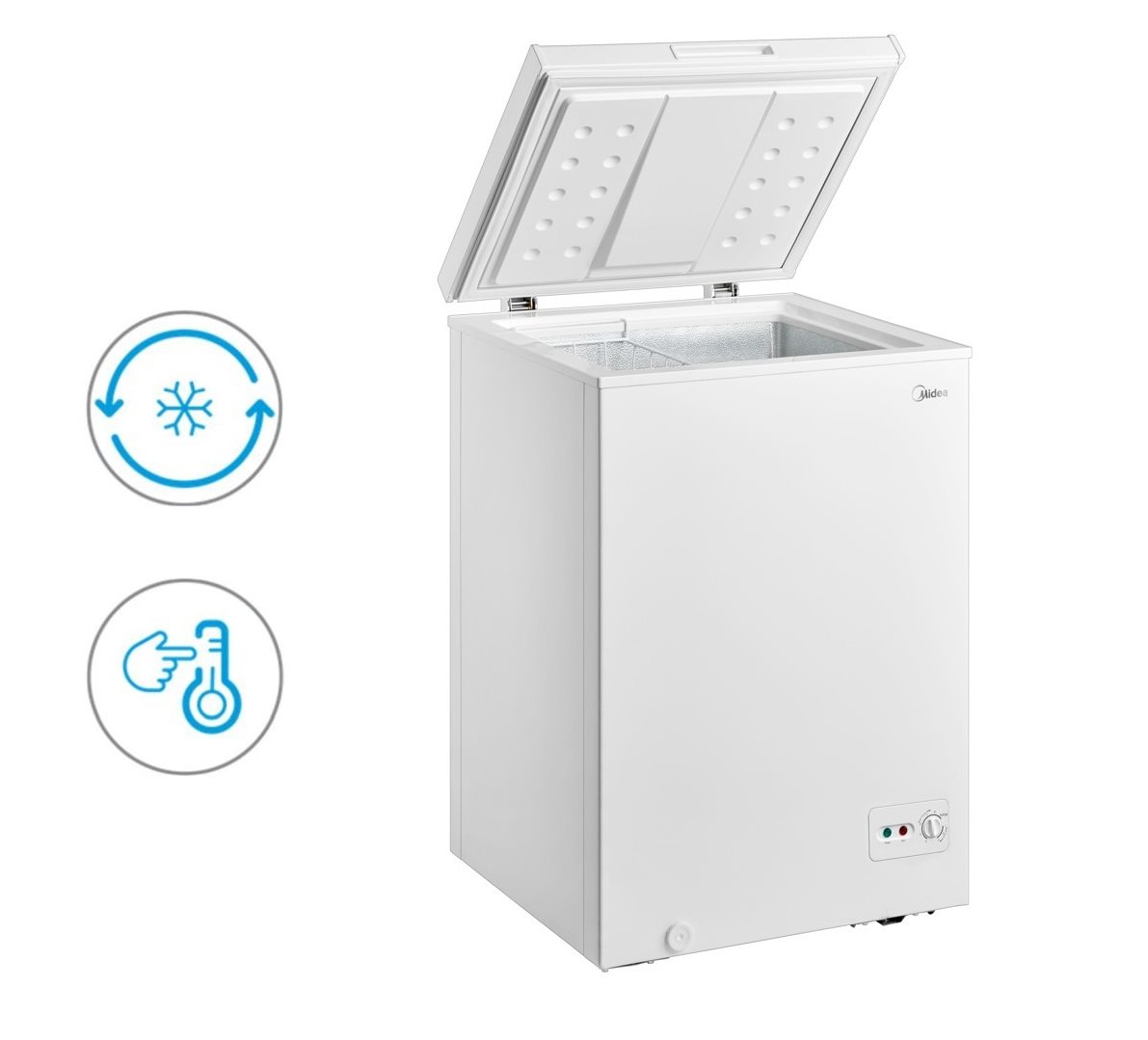 Mraznička Midea MDRC150FZF01 Mraznička Midea MDRC150FZF01