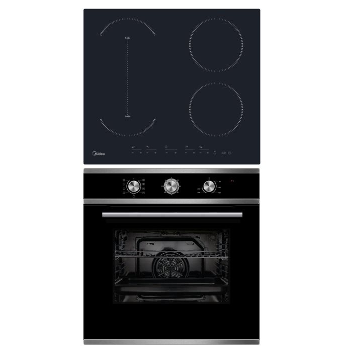 Set trouba a varná deska MIDEA 65M90M1 + MIDEA MIH 616AC Set trouba a varná deska MIDEA 65M90M1 + MIDEA MIH 616AC