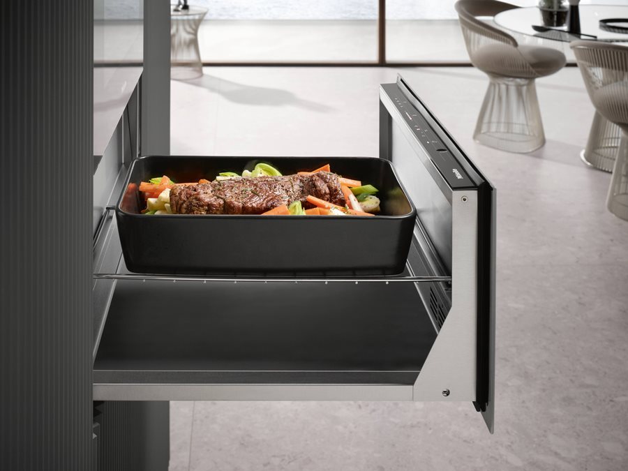 MIELE ESW 7010 Warming Drawer, Black