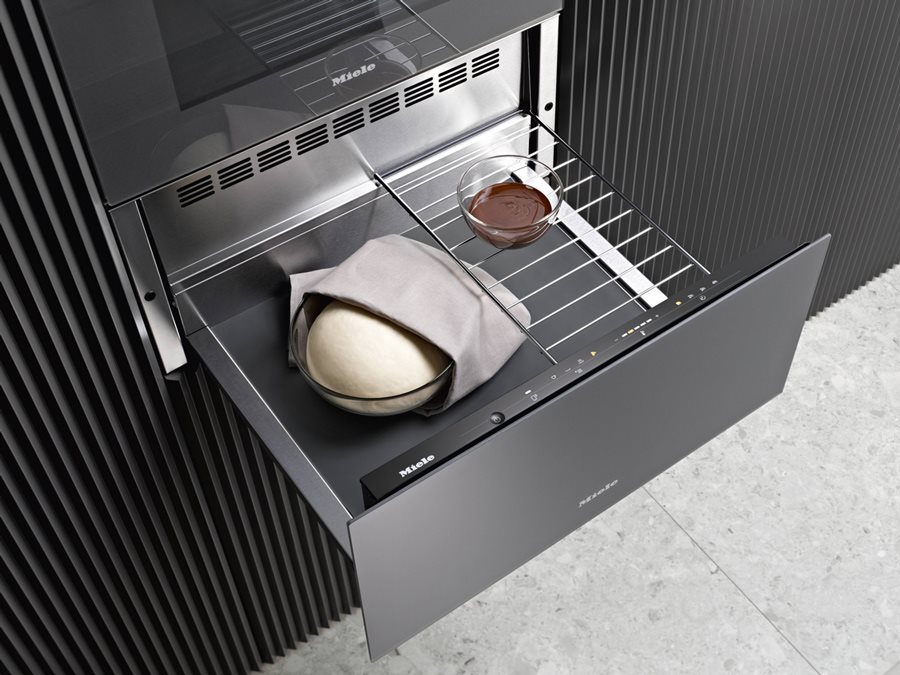 MIELE ESW 7010 Warming Drawer, Black