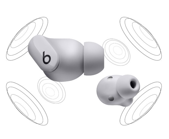 Beats Studio Buds Kabellose Kopfhörer Rot