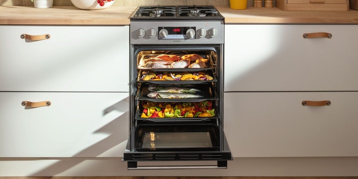 Multi-level baking