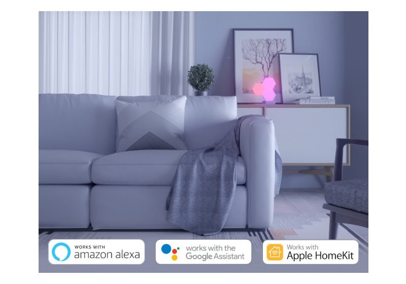 Modulární osvětlení Cololight Voice control support