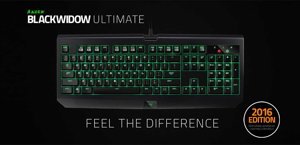 Razer BlackWidow Ultimate Stealth 2016